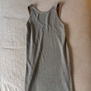 Light Red/Brown Midi Dress